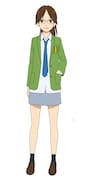 宮坂真琴(CV:山田麻莉奈) (c)新川直司・講談社/さよなら私のクラマー製作委員会