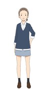 御徒町紀子(CV:春野杏) (c)新川直司・講談社/さよなら私のクラマー製作委員会