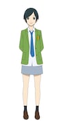 田勢恵梨子(CV:嶋村侑) (c)新川直司・講談社/さよなら私のクラマー製作委員会