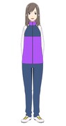 能見奈緒子(CV:甲斐田裕子) (c)新川直司・講談社/さよなら私のクラマー製作委員会