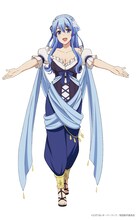 ジュナ・ドーマ（CV：上田麗奈）(c)どぜう丸・オーバーラップ／現国製作委員会