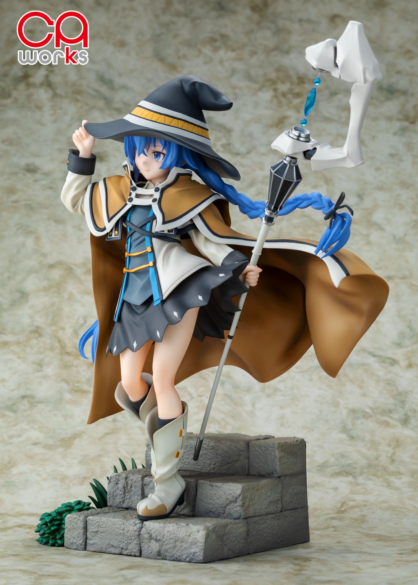 「1/7スケールフィギュア 無職転生 ～異世界行ったら本気だす～ ロキシー・ミグルディア」(c)理不尽な孫の手/MFブックス/「無職転生」製作委員会
