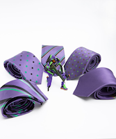 「初号機 碇シンジ シリーズ」のネクタイ。