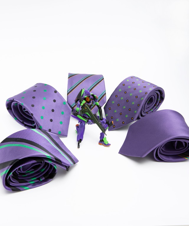 「初号機 碇シンジ シリーズ」のネクタイ。