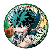 「コレクション缶バッジ ヒロアカ展KV Ver.」 (c)堀越耕平/集英社