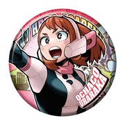 「コレクション缶バッジ ヒロアカ展KV Ver.」 (c)堀越耕平/集英社