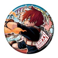 「コレクション缶バッジ ヒロアカ展KV Ver.」 (c)堀越耕平/集英社