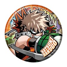 「コレクション缶バッジ ヒロアカ展KV Ver.」 (c)堀越耕平/集英社