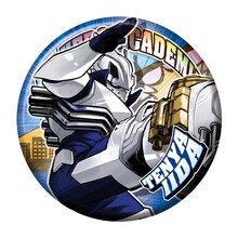 「コレクション缶バッジ ヒロアカ展KV Ver.」 (c)堀越耕平/集英社