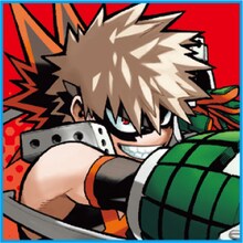 爆豪勝己（CV：岡本信彦）による音声ガイドのイメージビジュアル。  (c)堀越耕平/集英社