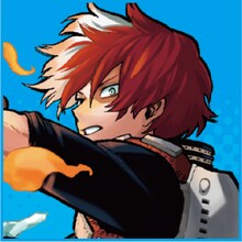 轟焦凍（CV：梶裕貴）による音声ガイドのイメージビジュアル。  (c)堀越耕平/集英社