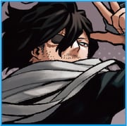 相澤消太（CV：諏訪部順一）による音声ガイドのイメージビジュアル。