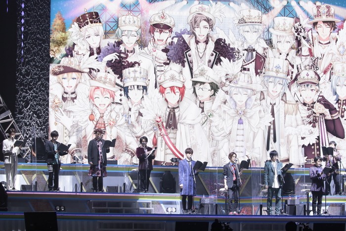 「アイドリッシュセブン 5th Anniversary Event "/BEGINNING NEXT"」公演1日目より、朗読劇の様子。