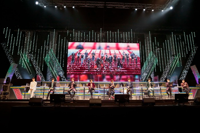 「アイドリッシュセブン 5th Anniversary Event "/BEGINNING NEXT"」公演1日目の様子。