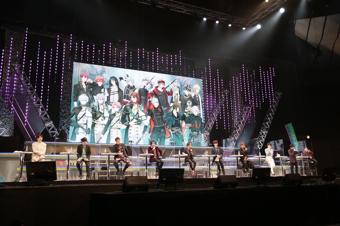 「アイドリッシュセブン 5th Anniversary Event "/BEGINNING NEXT"」公演2日目の様子。