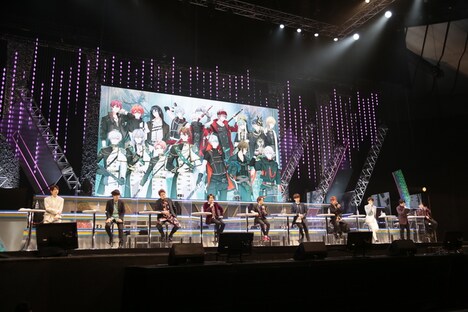 「アイドリッシュセブン 5th Anniversary Event "/BEGINNING NEXT"」公演2日目の様子。