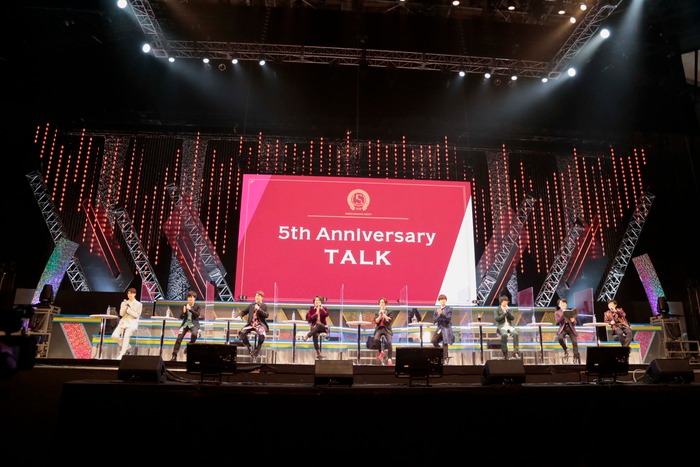 「アイドリッシュセブン 5th Anniversary Event "/BEGINNING NEXT"」公演1日目の様子。