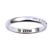 ノーマンモデルのシルバーリング。