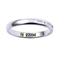 ノーマンモデルのシルバーリング。