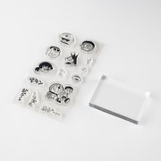 「ドラえもんのクリアスタンプ（今日はどんな日？）」