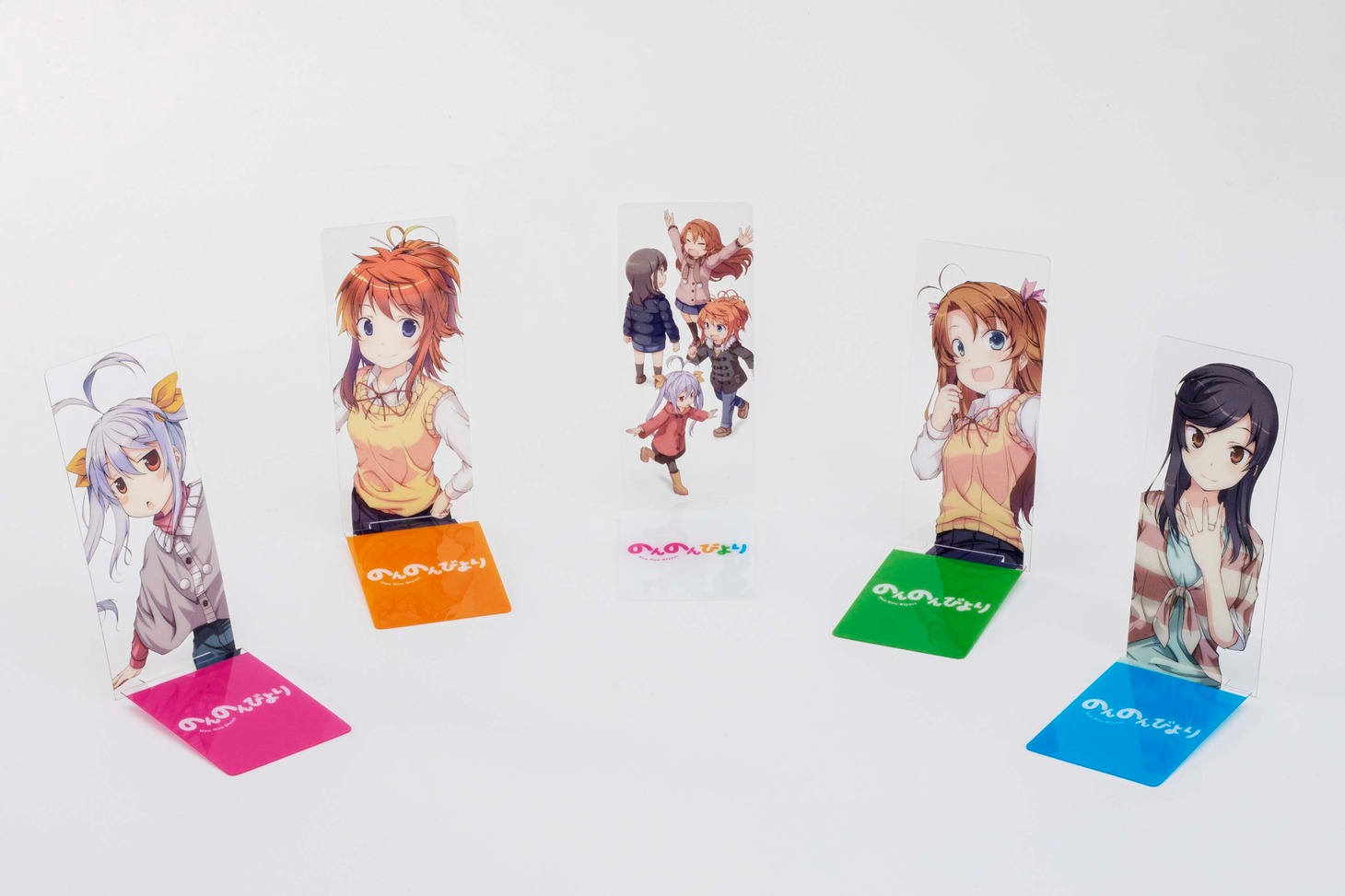 「『のんのんびより』2WAYクリアしおり＆スタンド」