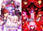 左から劇場版「『Fate/stay night [Heaven's Feel]』I.presage flower」、劇場版「『Fate/stay night [Heaven's Feel]』II.lost butterfly」。