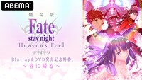 「劇場版『Fate/stay night [Heaven's Feel]』III.spring song Blu-ray&DVD発売記念特番～春に帰る～」バナー