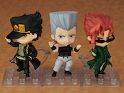 左から「ねんどろいど 空条承太郎」「ねんどろいど ジャン・ピエール・ポルナレフ」「ねんどろいど 花京院典明」