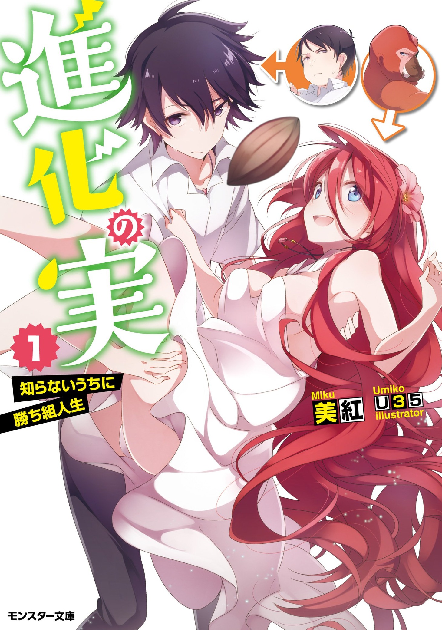 小説「進化の実～知らないうちに勝ち組人生～」1巻