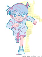 「名探偵コナン」とコスメブランド「ラヴィジア」コラボアイテムのイメージビジュアル。