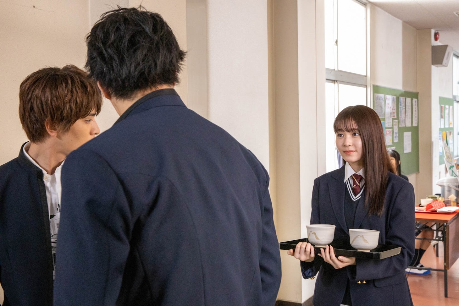 ドラマ 「お茶にごす。」場面写真 (c)西森博之/小学館 (c)「お茶にごす。」製作委員会