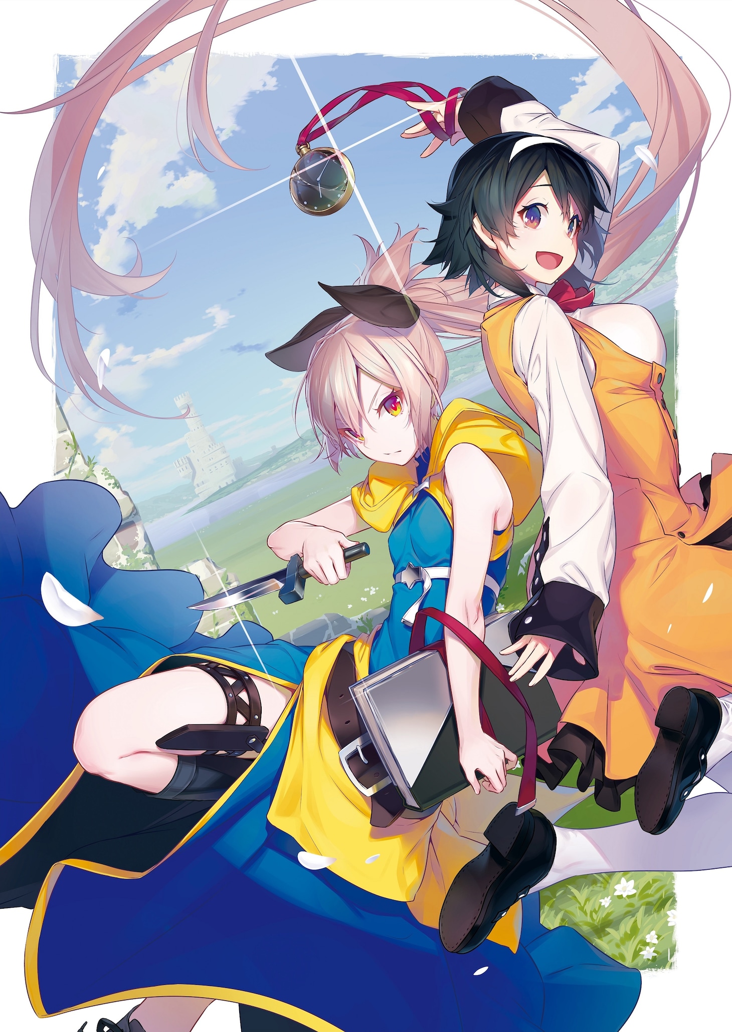TVアニメ「処刑少女の生きる道」ティザービジュアル (c)佐藤真登・SBクリエイティブ／処刑少女製作委員会