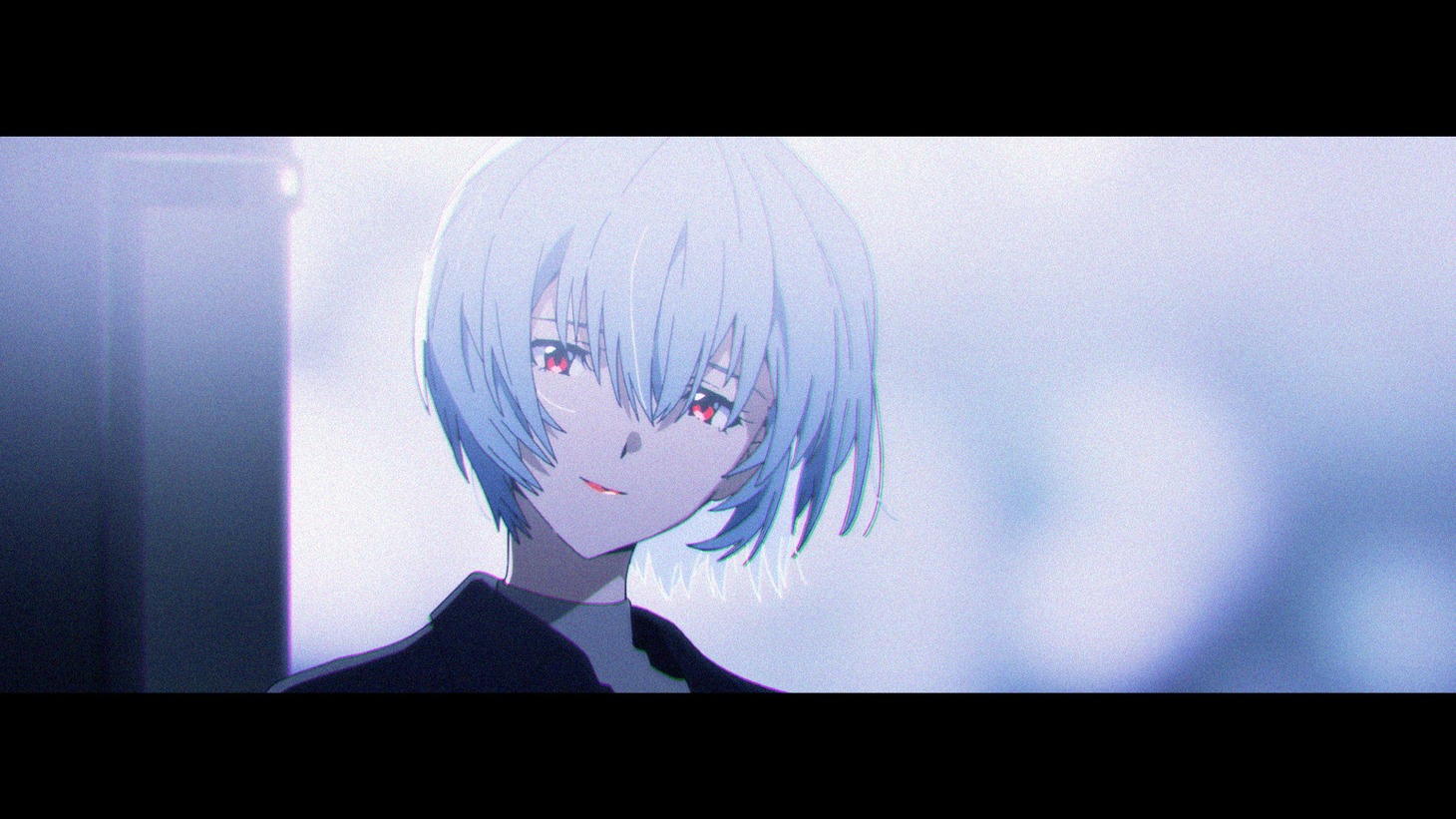 「綾波レイ、はじめての口紅、その後」より。(c)カラー
