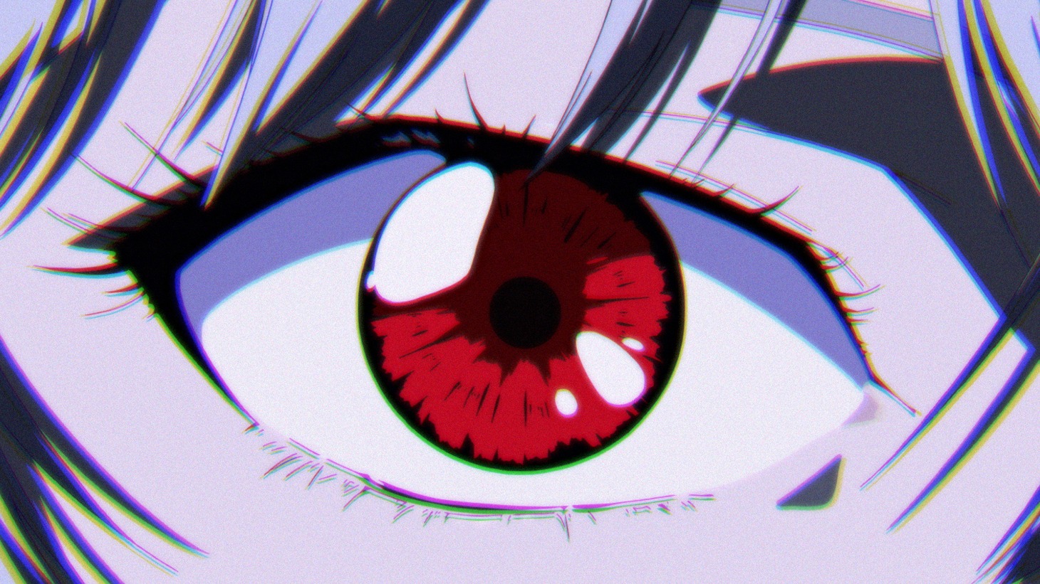 「綾波レイ、はじめての口紅、その後」より。(c)カラー
