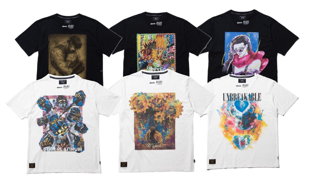 ジョナサンからジョルノまで ジョジョ Glambとのコラボtやフーディーなど コミックナタリー