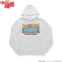 「はたらく細胞 シーンプリントパーカー」