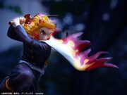 E賞の「煉獄杏寿郎フィギュア」。