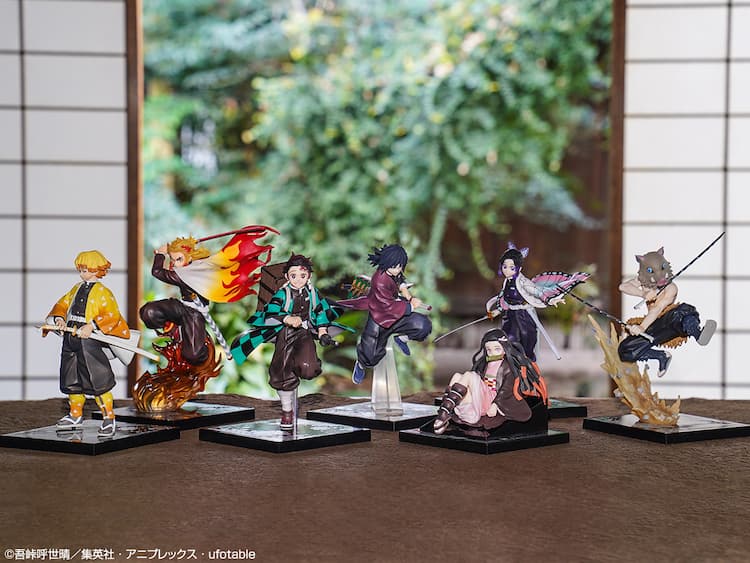 鬼滅の刃」炭治郎や煉獄のフィギュア当たる一番くじ、伊之助は素顔 