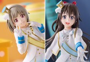 「ニジガク」かすみんとしずくのフィギュアが揃って登場、特典ポストカード付属