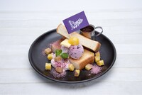 名古屋店限定メニューの「Bad Ass Temple～おしるこトースト～」。