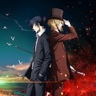 「憂国のモリアーティ」背中合わせのウィリアムとシャーロックを描いた新ビジュアル