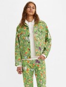 「VINTAGE FIT TRUCKER POKEMON GARDEN」着用イメージ