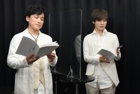 左から森田成一、岡本信彦