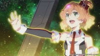 アニメ「劇場版マクロスΔ 絶対LIVE!!!!!!」特報より。(c)2021 BIGWEST/MACROSS DELTA PROJECT