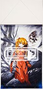 ヤングエース3月号で誌上通販されている、貞本義行「新世紀エヴァンゲリオン」B3タペストリーC。イラスト／貞本義行 (c)カラー