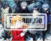 ヤングエース3月号で誌上通販されている、貞本義行「新世紀エヴァンゲリオン」F3キャンバスアートG。イラスト／貞本義行 (c)カラー