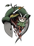 「MORRIS〜つのがはえた猫の冒険〜」カラーカット(c)KAORI HINATA/MEDICOM TOY (c)KAMENTOTSU / KADOKAWA