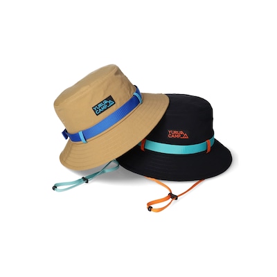 TVアニメ「ゆるキャン△」シリーズと栗原がコラボしたフィールドハット。