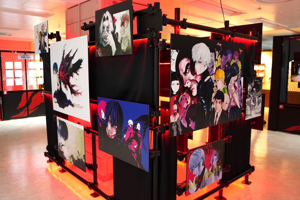 「東京喰種トーキョーグール」エリアより。(c)Sui Ishida／SHUEISHA