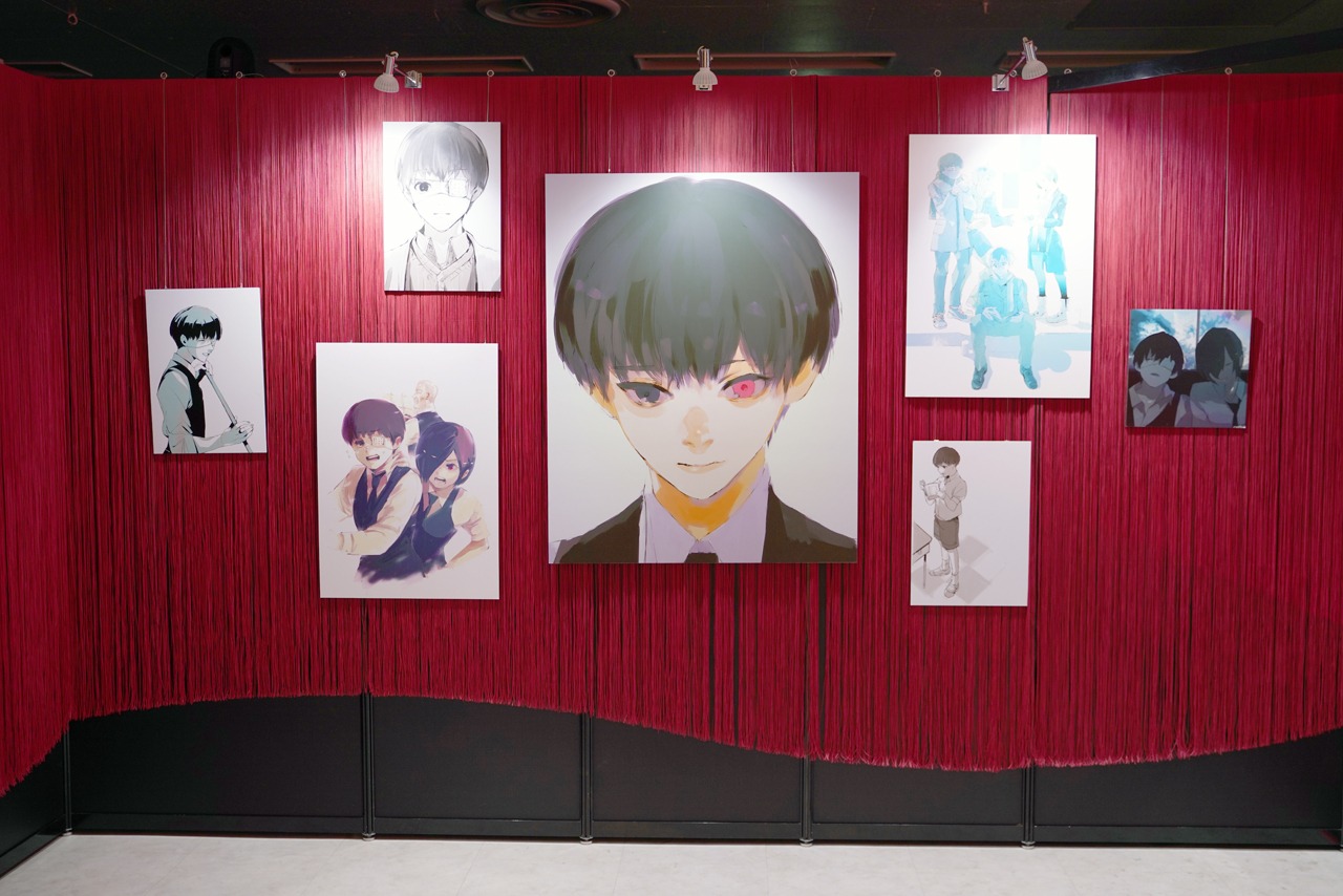 「東京喰種トーキョーグール」エリアより。(c)Sui Ishida／SHUEISHA